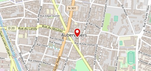 Bar Brasserie Le Centre Aubervilliers sur la carte