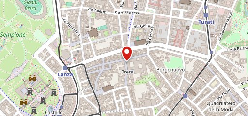 Bar Brera sulla mappa