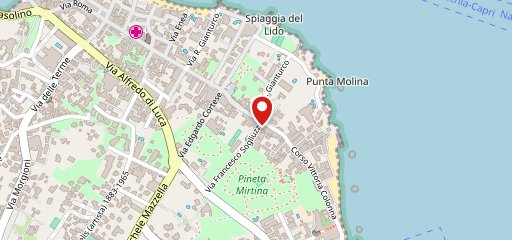 Bar caciassa sulla mappa