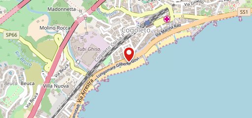 Cafè del Mar Cogoleto sulla mappa