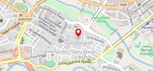 Osteria Sant'Anna sulla mappa