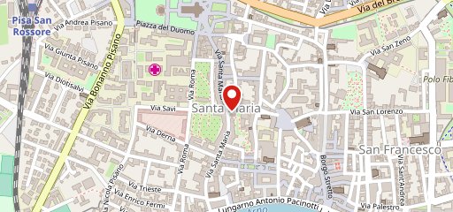 Bar Pub Caffetteria Pisa sulla mappa