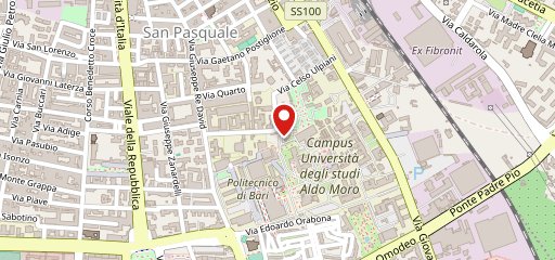 Bar Campus sur la carte