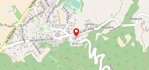 Ristorante Del Castello di Carpineti sulla mappa