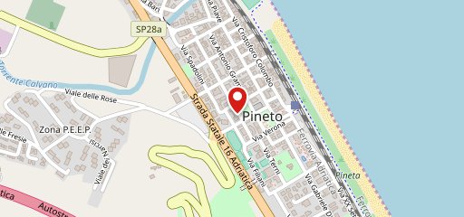 Bistrot CAFE' Pineto sulla mappa