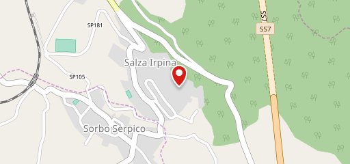 BAR Centrale Salza Irpina sulla mappa