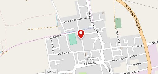 Bar Centro Sportivo Comunale Covo sulla mappa