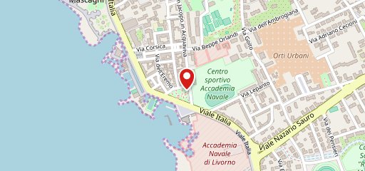 Bar Circolo ARCI "A Di Sorco" San Jacopo Livorno sulla mappa