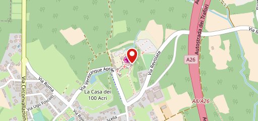 Bar clinica sulla mappa