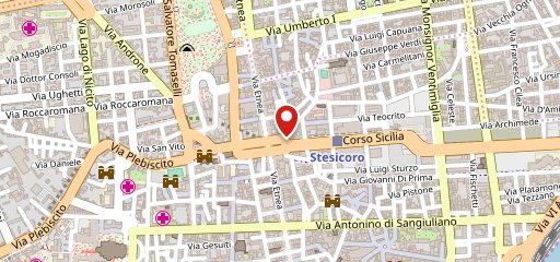 Indian Curry Restaurant Catania sulla mappa