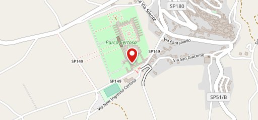 Bar San Lorenzo - Certosa di Padula sulla mappa