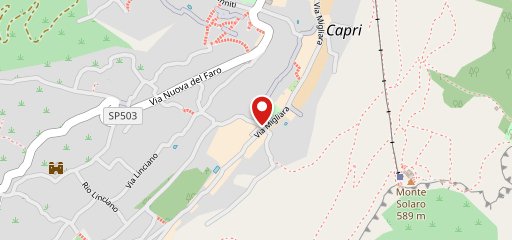 Della Migliara sur la carte