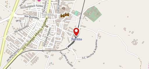 Bar Stazione Toritto sulla mappa