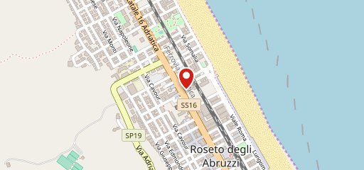 Bar Delle Rose Roseto degli Abruzzi sulla mappa