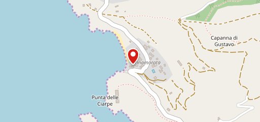 Bar dell'innamorata sulla mappa