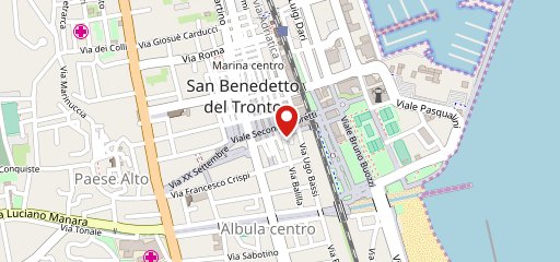 Bar dello sport sulla mappa