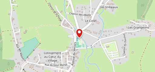 Bar des Sports - Piscine de Méaudre sur la carte