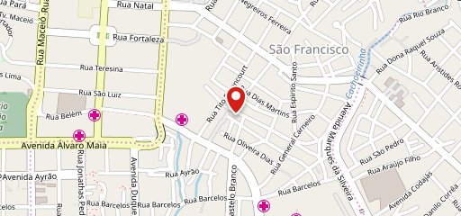 Braga Burger no mapa