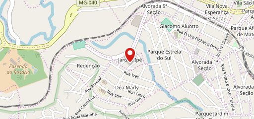 Bar Do João no mapa