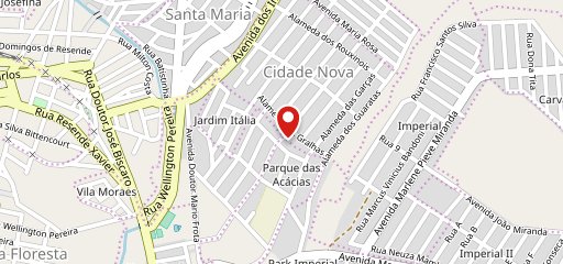 Bar Do Regis Cidade Nova. no mapa