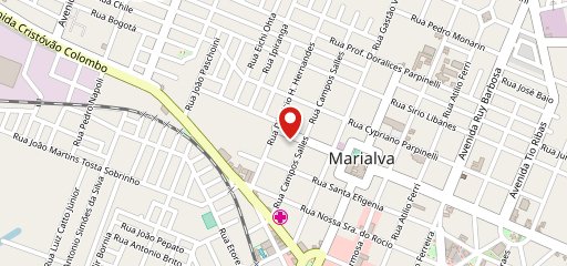 Mega Chopp Marialva no mapa