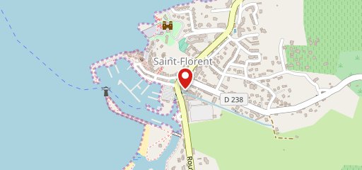 Bar Le Passage Saint-Florent sur la carte