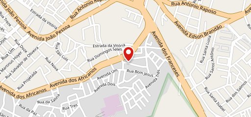 Bar e Churrascaria Claudinho's no mapa