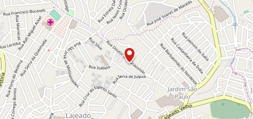 Pizzaria Vitória no mapa