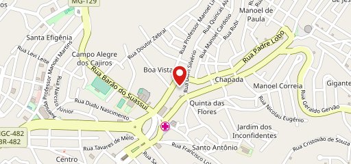 Restaurante Xoxa's no mapa