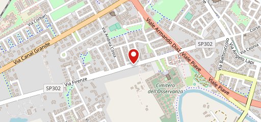 Fiorentina cafè sulla mappa