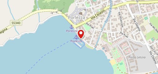 Bar Giamaica sul lago di Lugano sulla mappa