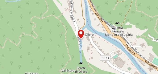 Bar- Grotte di Oliero sulla mappa