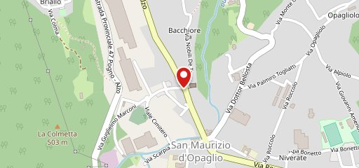 Bar Hostaria Saint Moritz sulla mappa