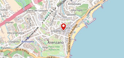 Bar il vicolo sulla mappa