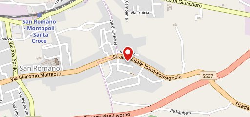 Bar Italia San Romano sulla mappa