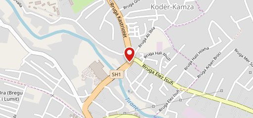 Bar Kafe " BODINI " sur la carte