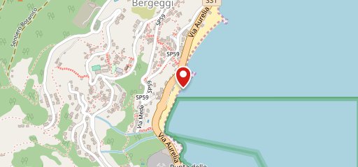 Nuova Caletta Beach sur la carte