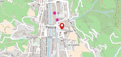 Bar La Chiave D'Argento pescia sulla mappa