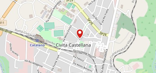 Bar Della Sezione Civita Castellana sulla mappa