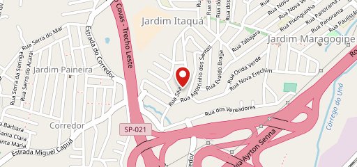 Bar Lanchonete e Mercado Zé Galinha no mapa