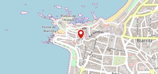 Bar Basque Biarritz sur la carte