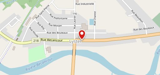 Bar Gite Le Spot sur la carte