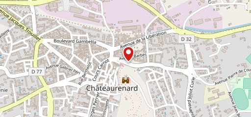 CAFÉ DES ALLÉES sur la carte