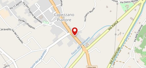 Bar Pizzeria Tabacchi Luana - Capezzano Pianore sur la carte