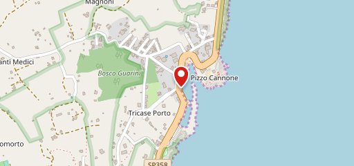 Menamè Tricase Porto sulla mappa