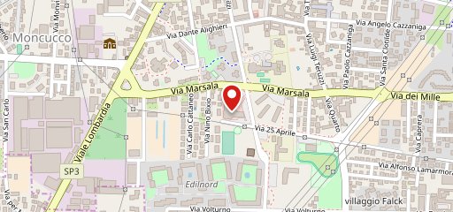 Bar Miami Brugherio sulla mappa