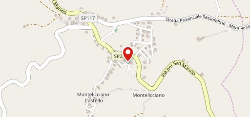 Bar Montelicciano sulla mappa