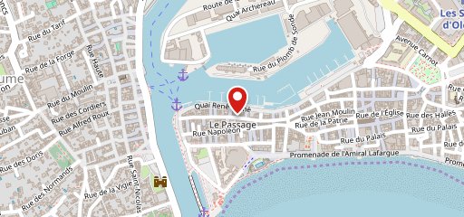 O Puerto Cafe sur la carte