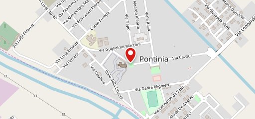 Bar oratorio Sant' Anna Pontinia sulla mappa