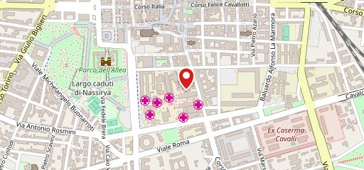 Bar Ospedale Maggiore Novara sulla mappa